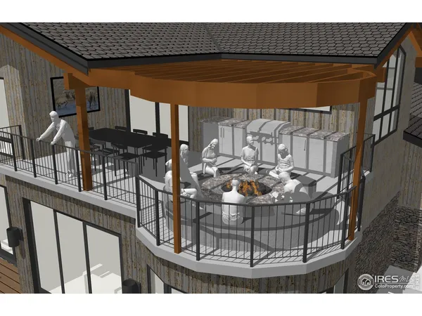 a view of a living room with a wooden floor