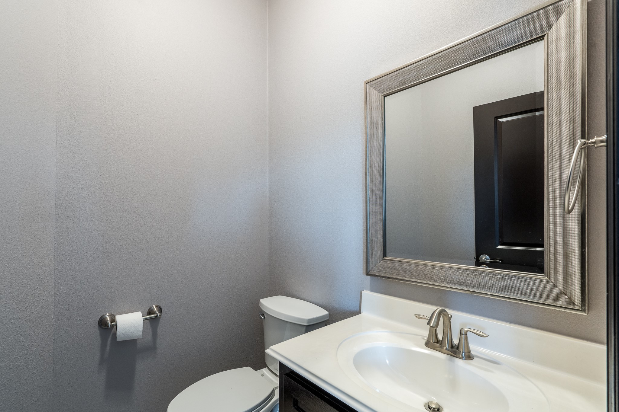12748 Roy Road Pearland, TX 77581 - Photo 41 of 50 Half bath was plumbed for a shower if someone wanted one in the future.