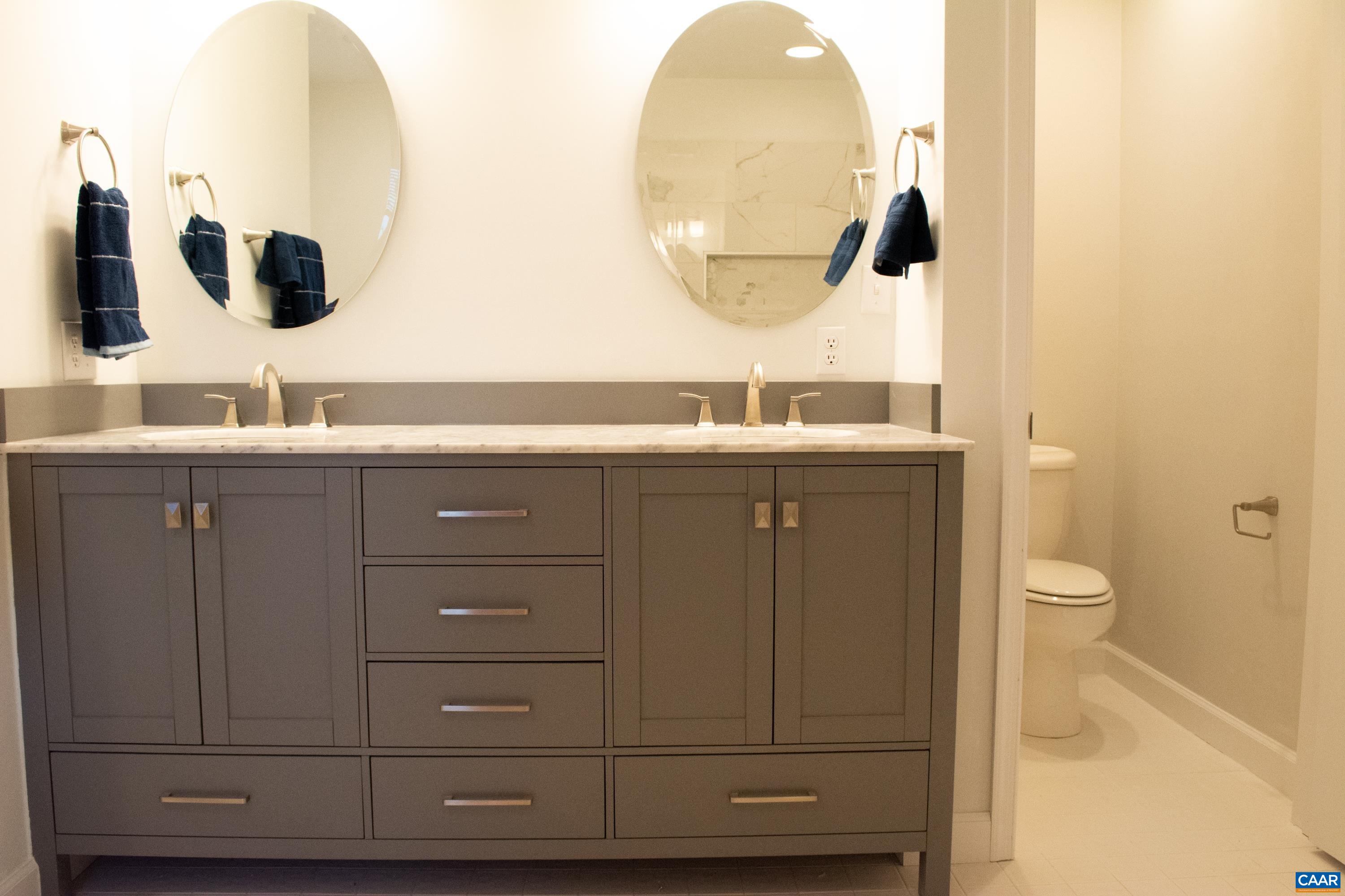 48 Maplevale Drive Palmyra, VA 22963 - Photo 23 of 47 a bathroom with a double vanity sink and mirror