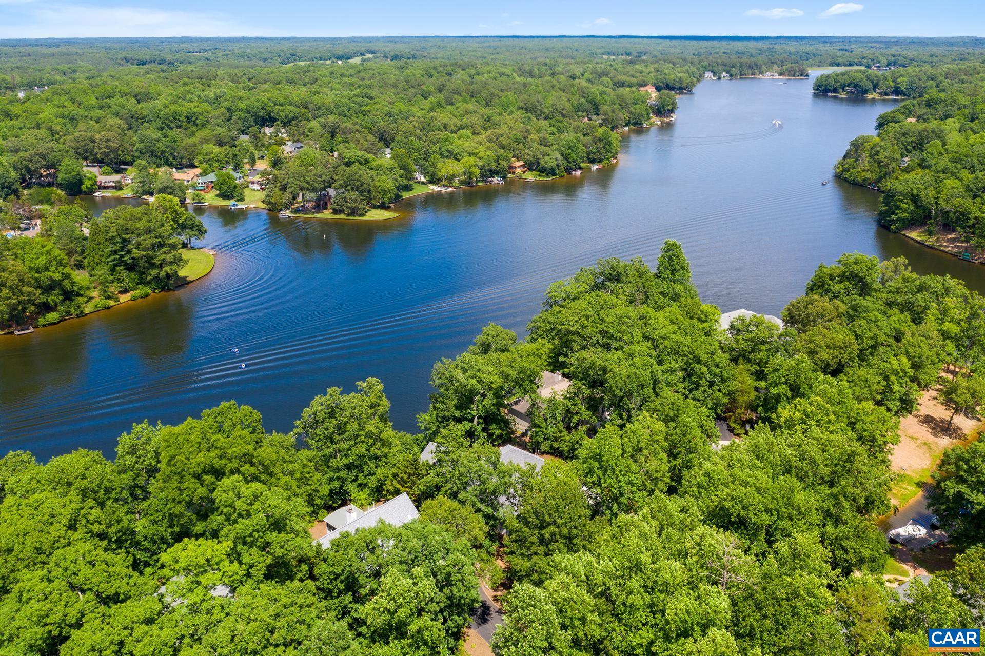 48 Maplevale Drive Palmyra, VA 22963 - Photo 39 of 47 an aerial view of a houses with a lake view
