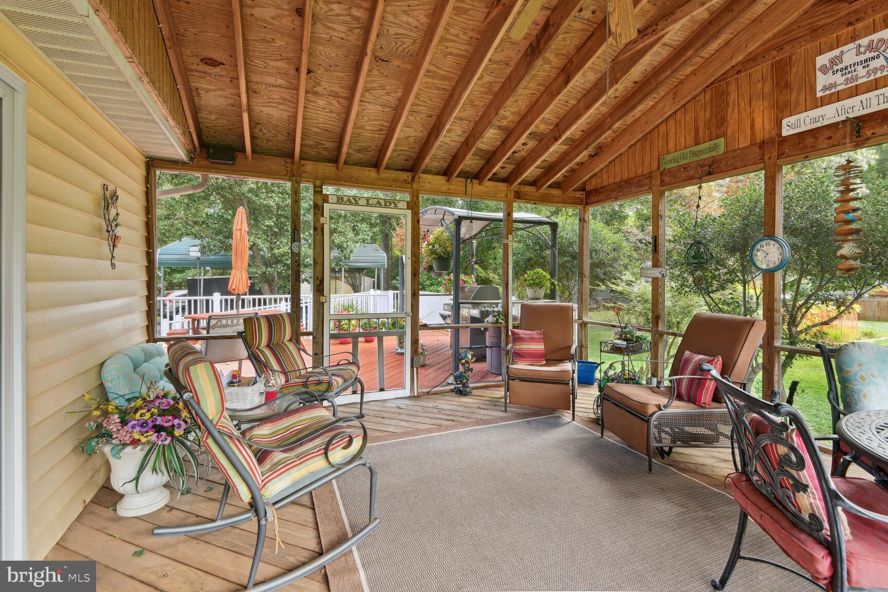 4949 Idlewilde Road Shady Side, MD 20764 - Photo 30 of 31 Large Screen Porch