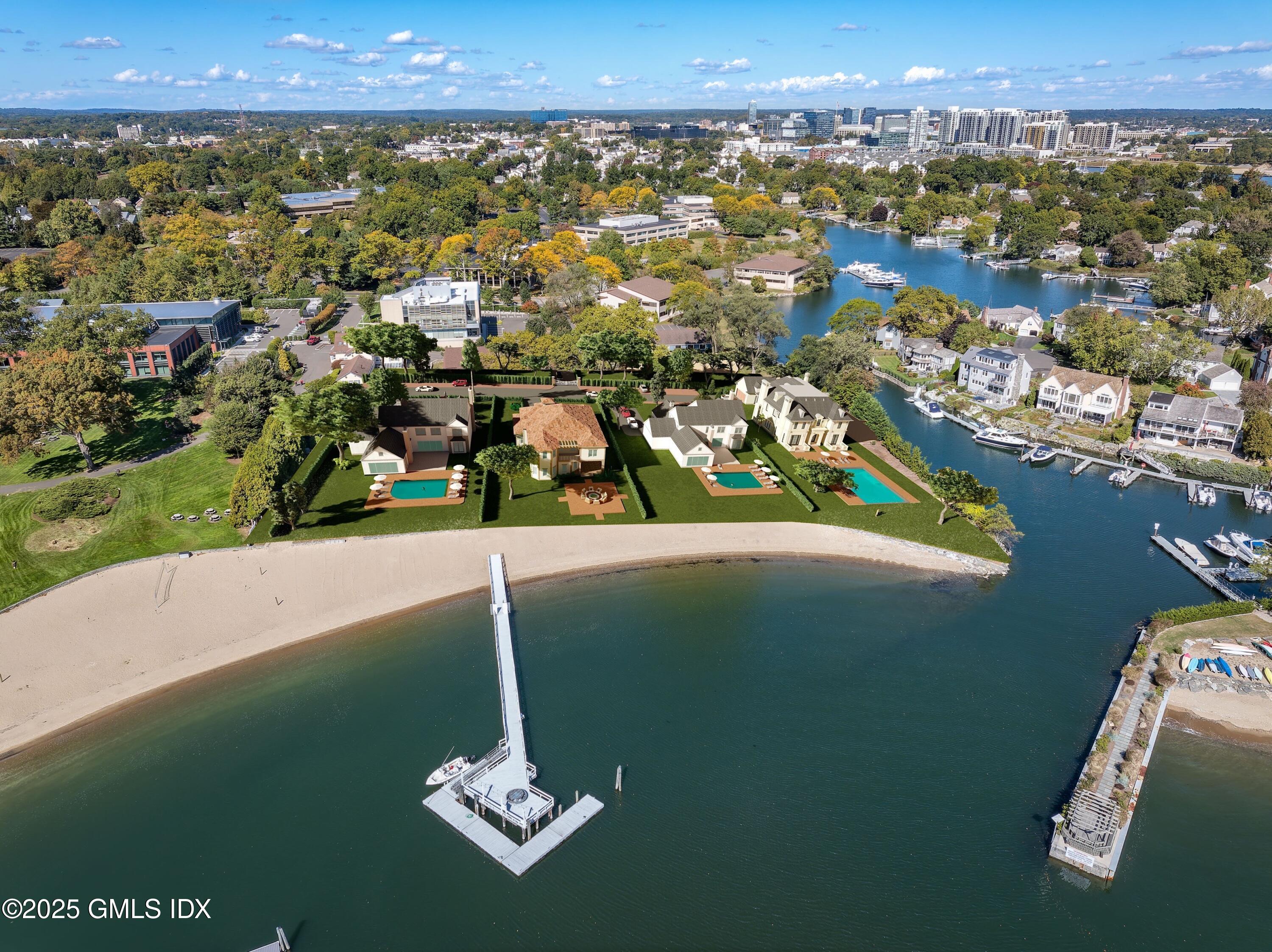 46 Signal Road Stamford, CT 06902 - Photo 3 of 15 SBL aerial with city background #3