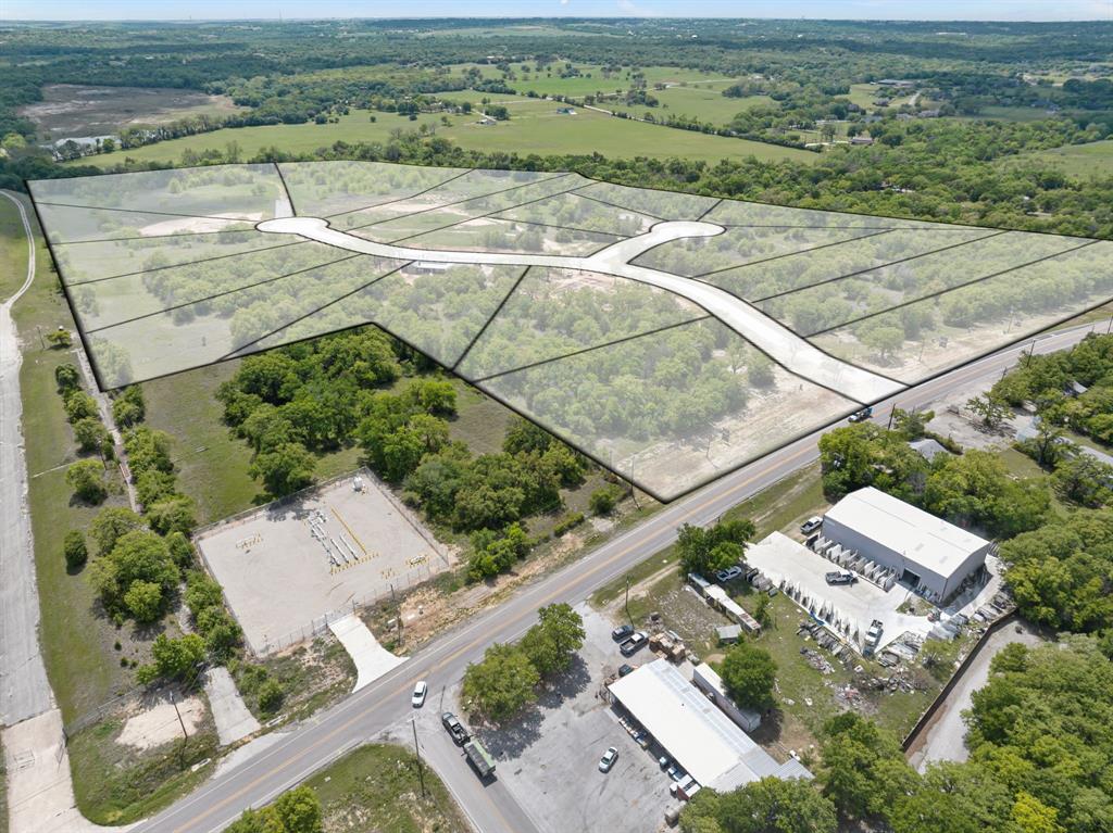 8009 Encanto Way Azle, TX 76020 - Photo 3 of 8 an aerial view of a tennis court