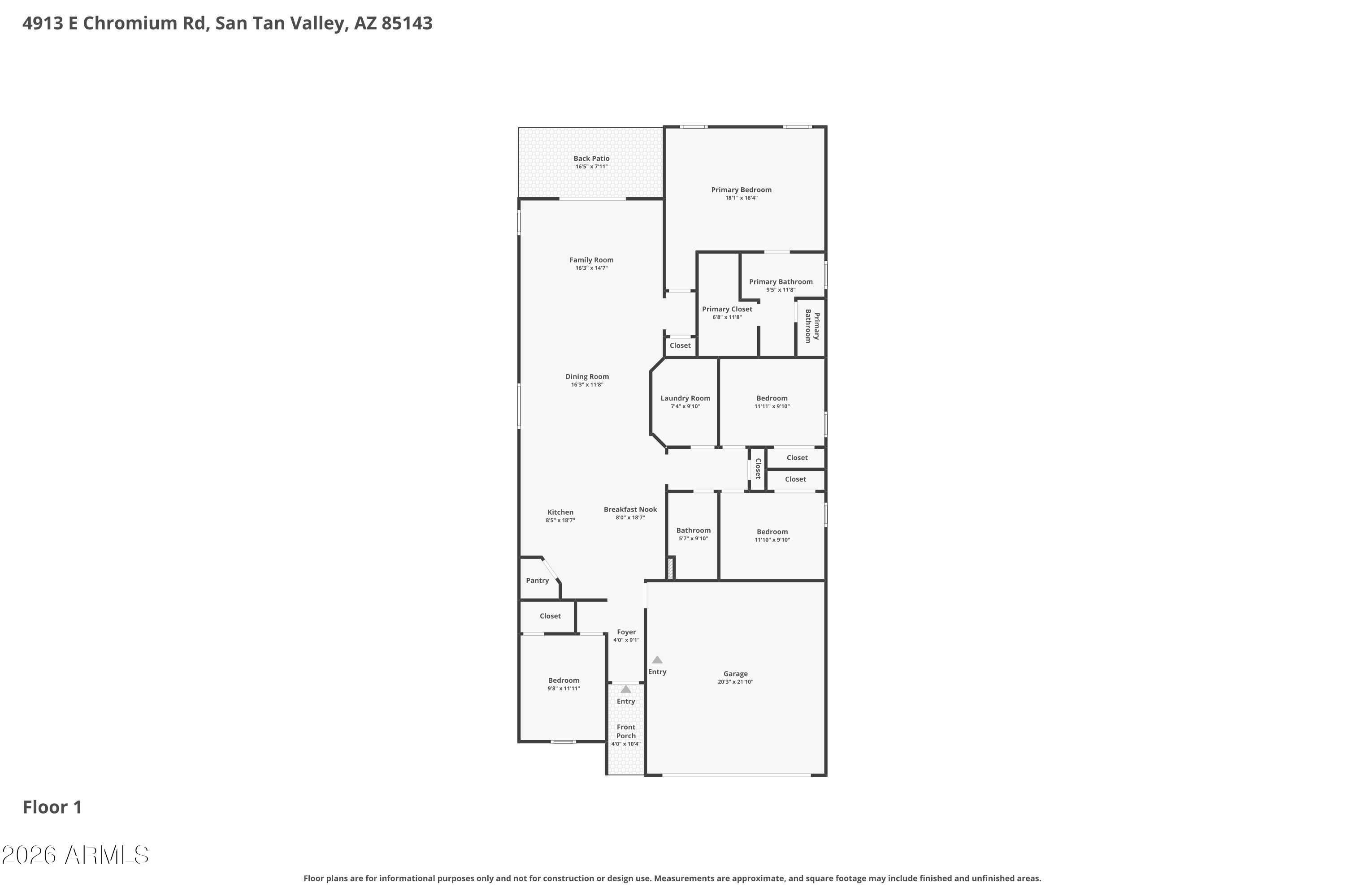 4913 East Chromium Road San Tan Valley, AZ 85143 - Photo 60 of 60