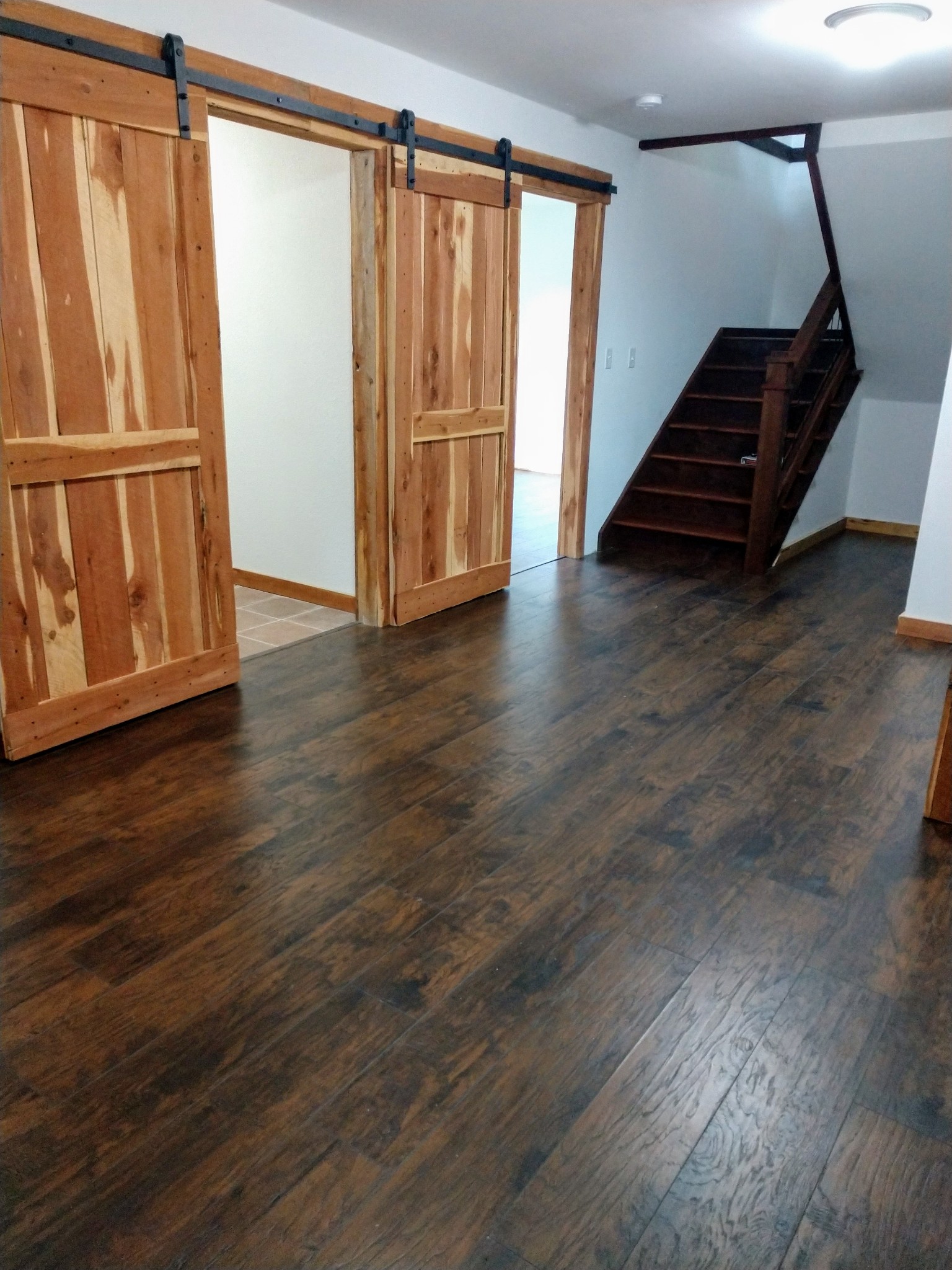 935 Poplar Flatt Road Silver Point, TN 38582 - Photo 2 of 33 a view of an entryway with wooden floor