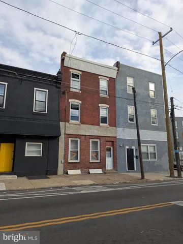 a front view of a building