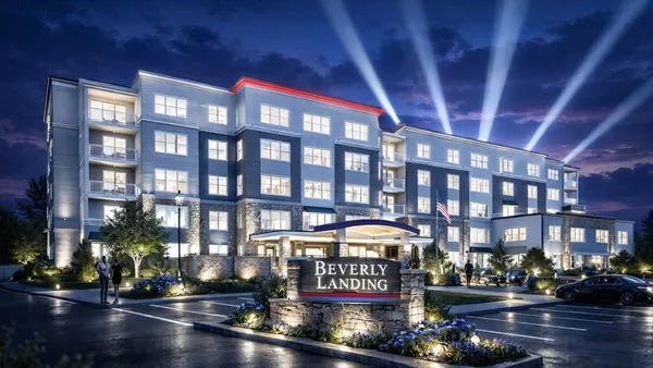 a sign on the side of a building