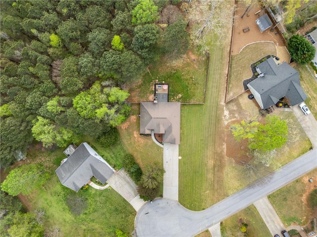 174 Foxtail Pass Acworth, GA 30101 - Photo 5 of 38 an aerial view of a house with outdoor space