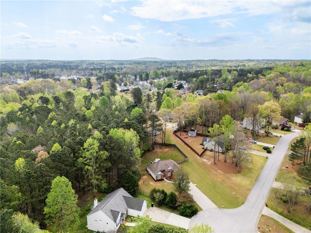 174 Foxtail Pass Acworth, GA 30101 - Photo 7 of 38 an aerial view of a house with a yard