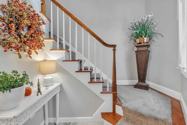 a view of entryway and hall