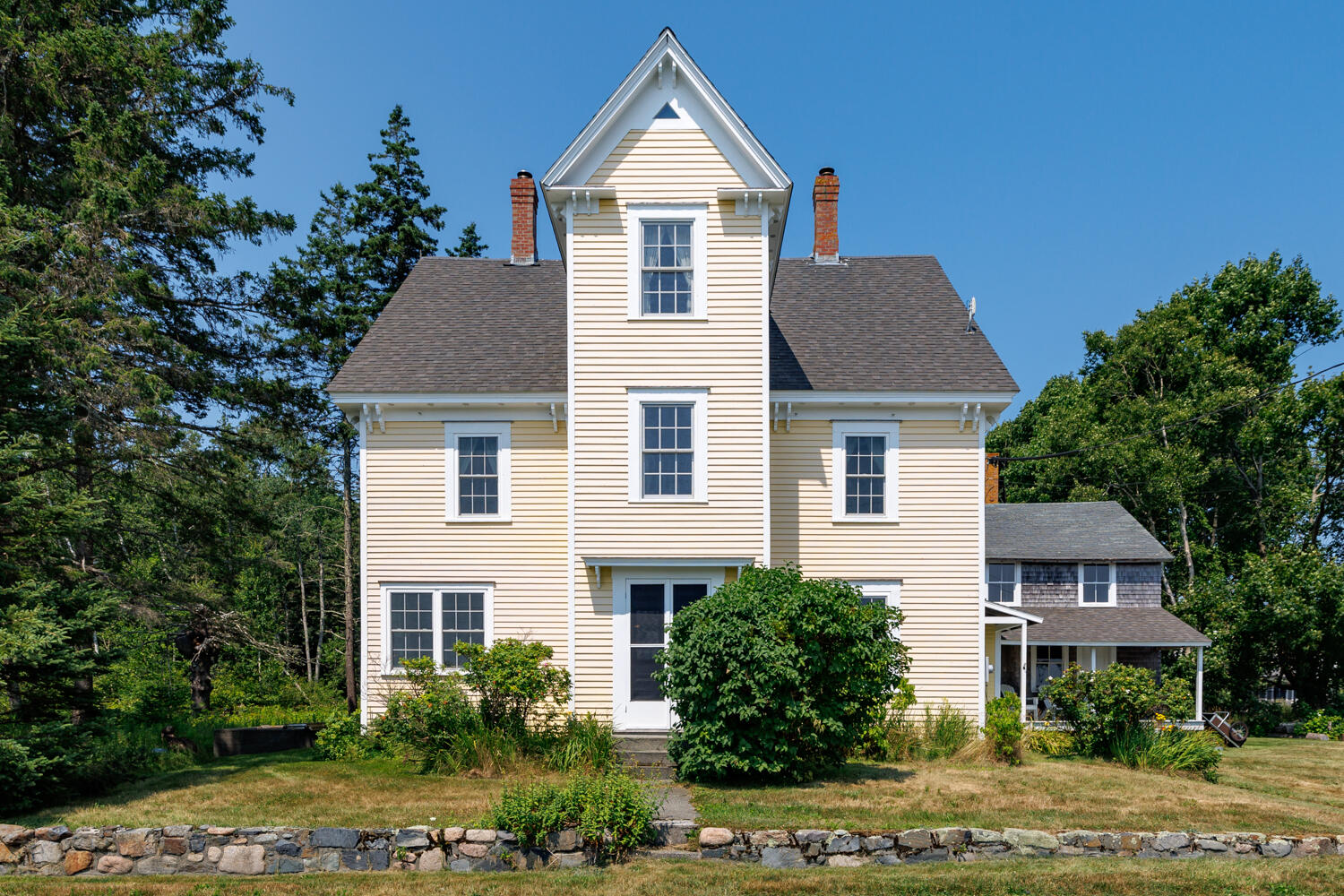 20 Main Street Cranberry Isles, ME 04646 - Photo 2 of 46 ExtFrontRockWall