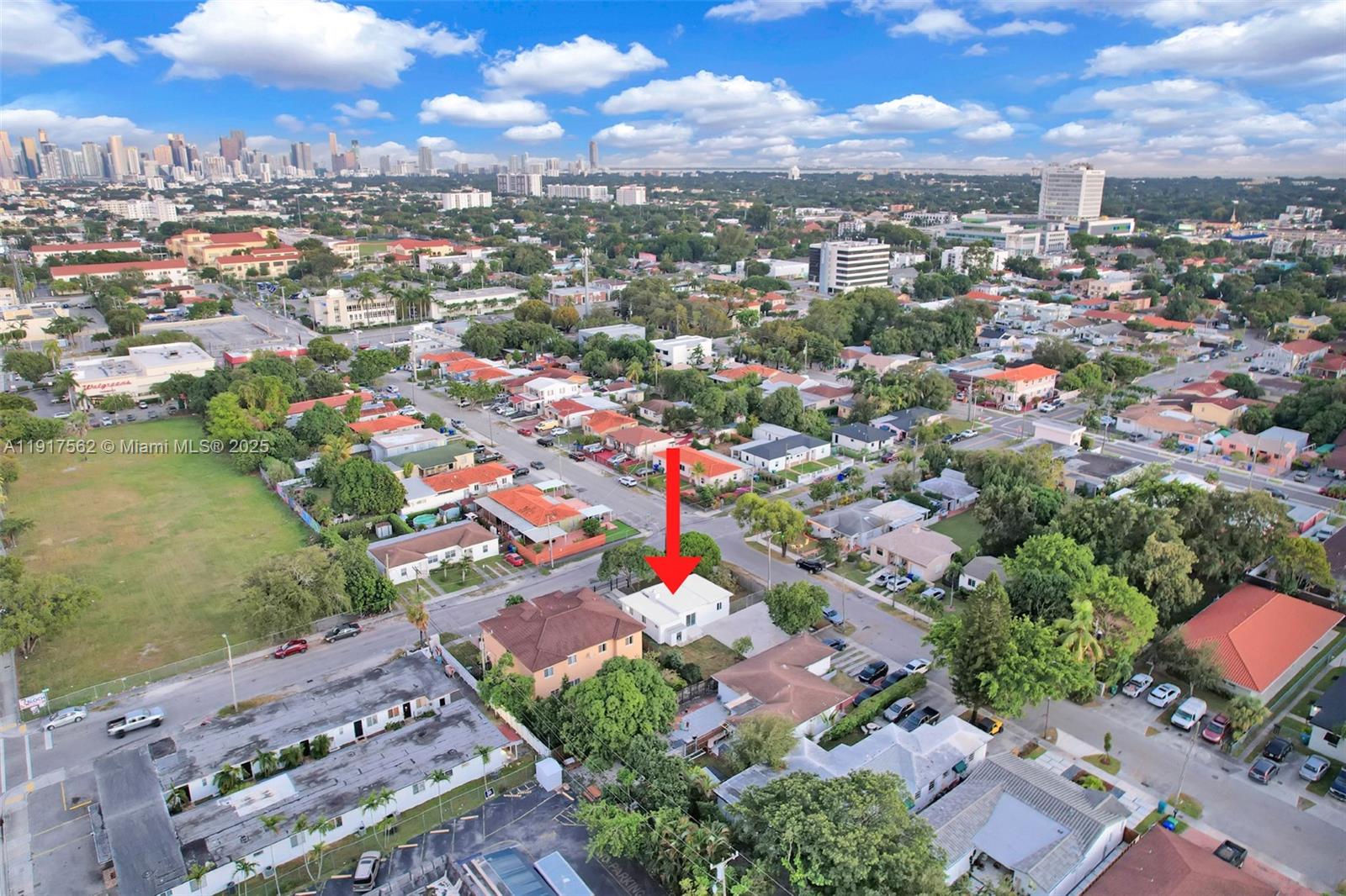 88 Southwest 29th Avenue Miami, FL 33135 - Photo 3 of 30 an aerial view of residential houses with outdoor space and ocean view