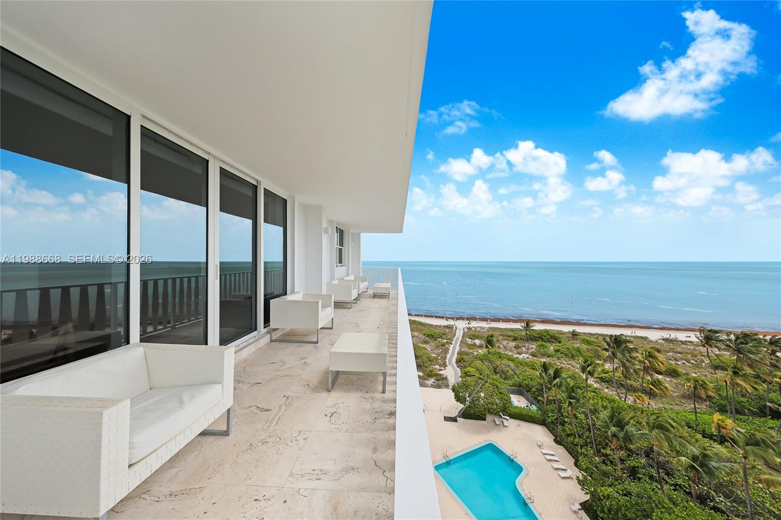 200 Ocean Ln Drive, Unit 1102 Key Biscayne, FL 33149 - Photo 6 of 24 a view of an entryway