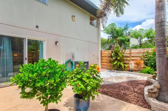 a view of outdoor space and deck