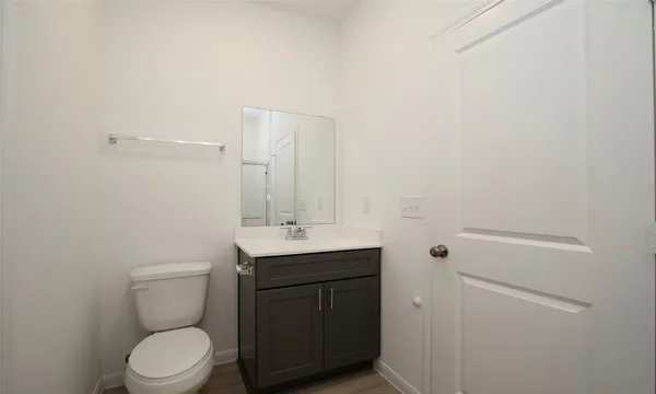 a view of a small space