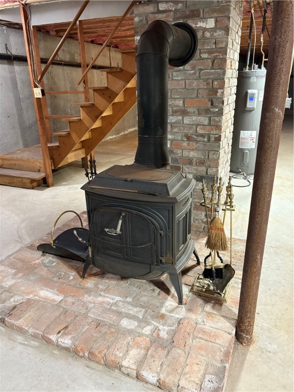 86 Central Pike Scituate, RI 02857 - Photo 20 of 26 Woodstove in Basement