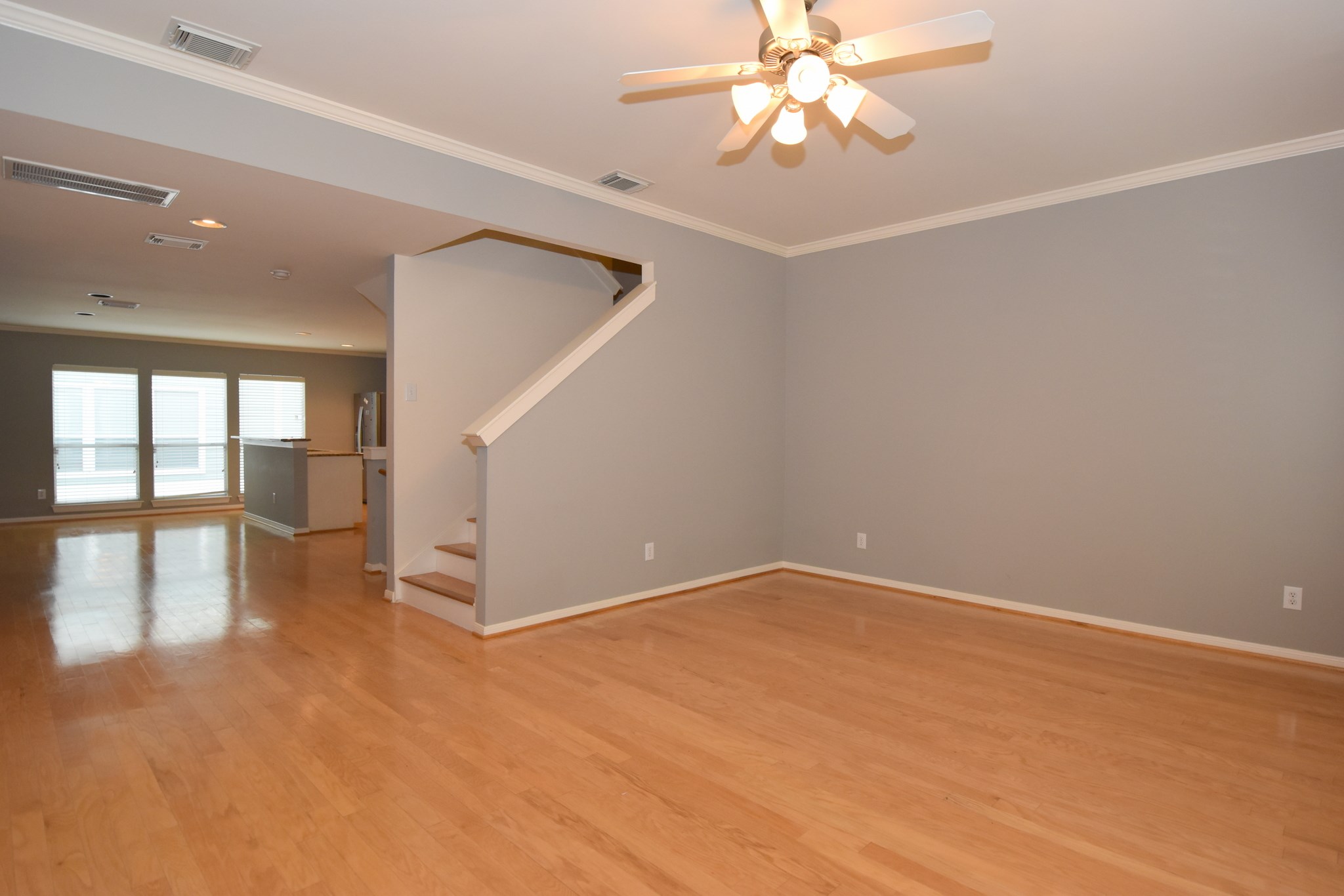 1267 West 17th Street Houston, TX 77008 - Photo 9 of 22 Spacious and inviting living area with gleaming hardwood floors and abundant natural light.