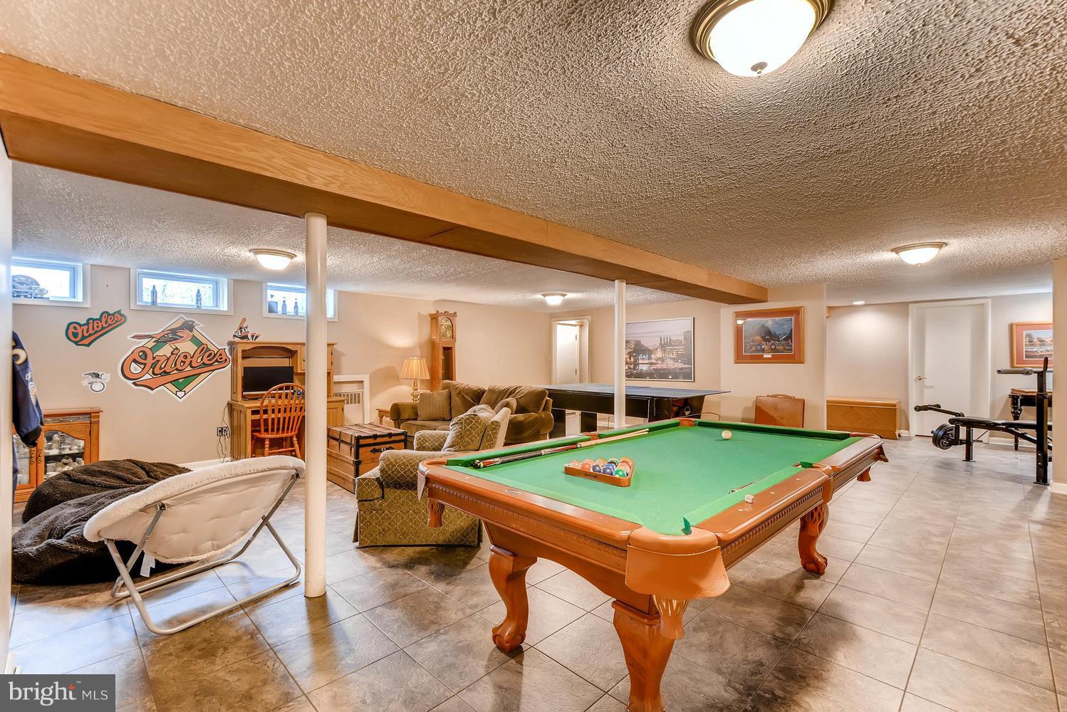 401 Whitaker Mill Road Fallston, MD 21047 - Photo 23 of 30 Large finished basement
