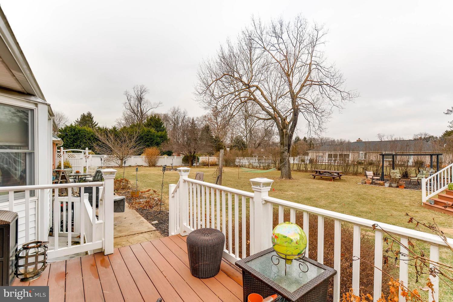 401 Whitaker Mill Road Fallston, MD 21047 - Photo 27 of 30 Deck to backyard