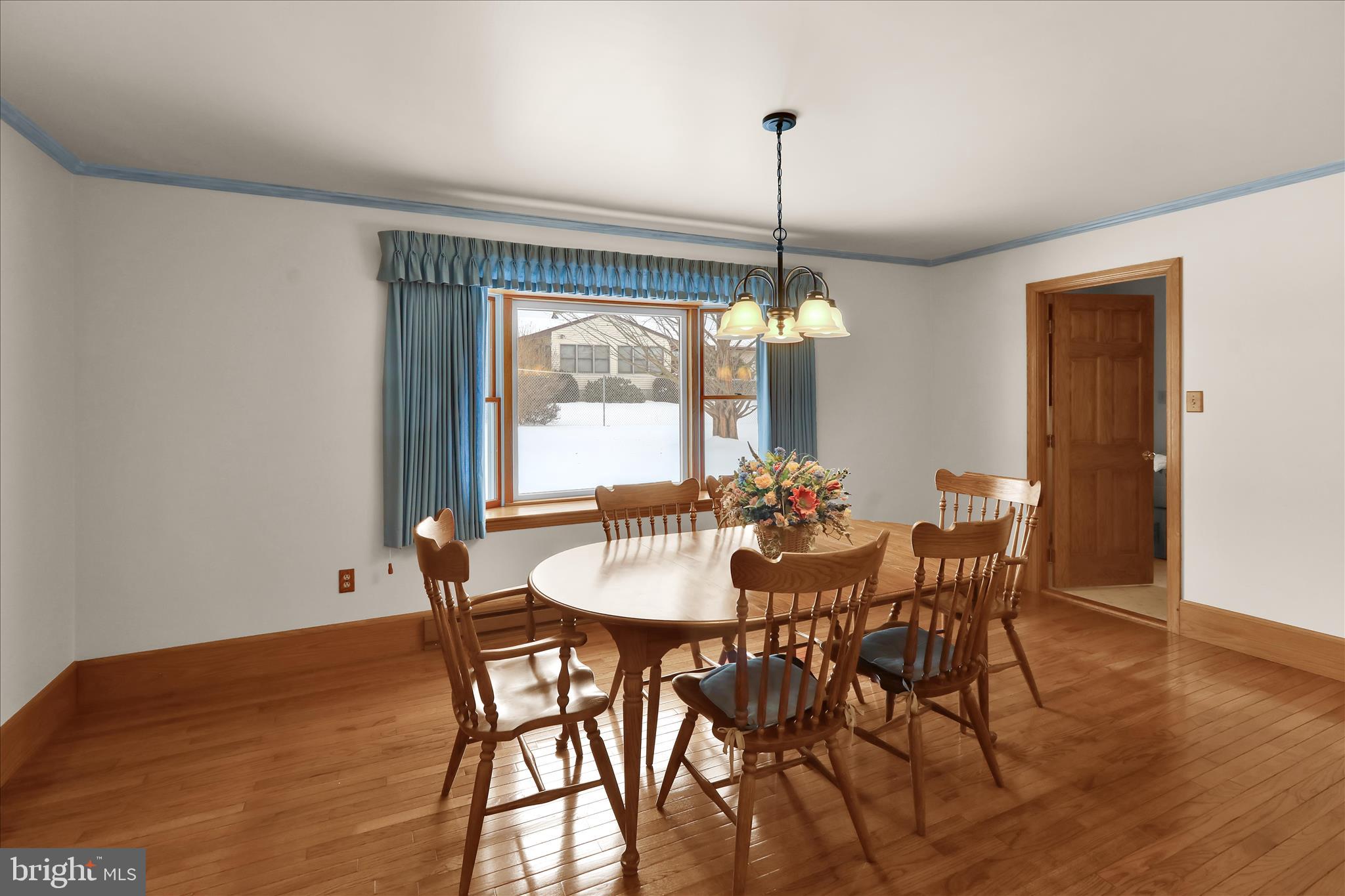 2904 Gerard Avenue Reading, PA 19608 - Photo 14 of 39 a view of a dining room with furniture window and outside view