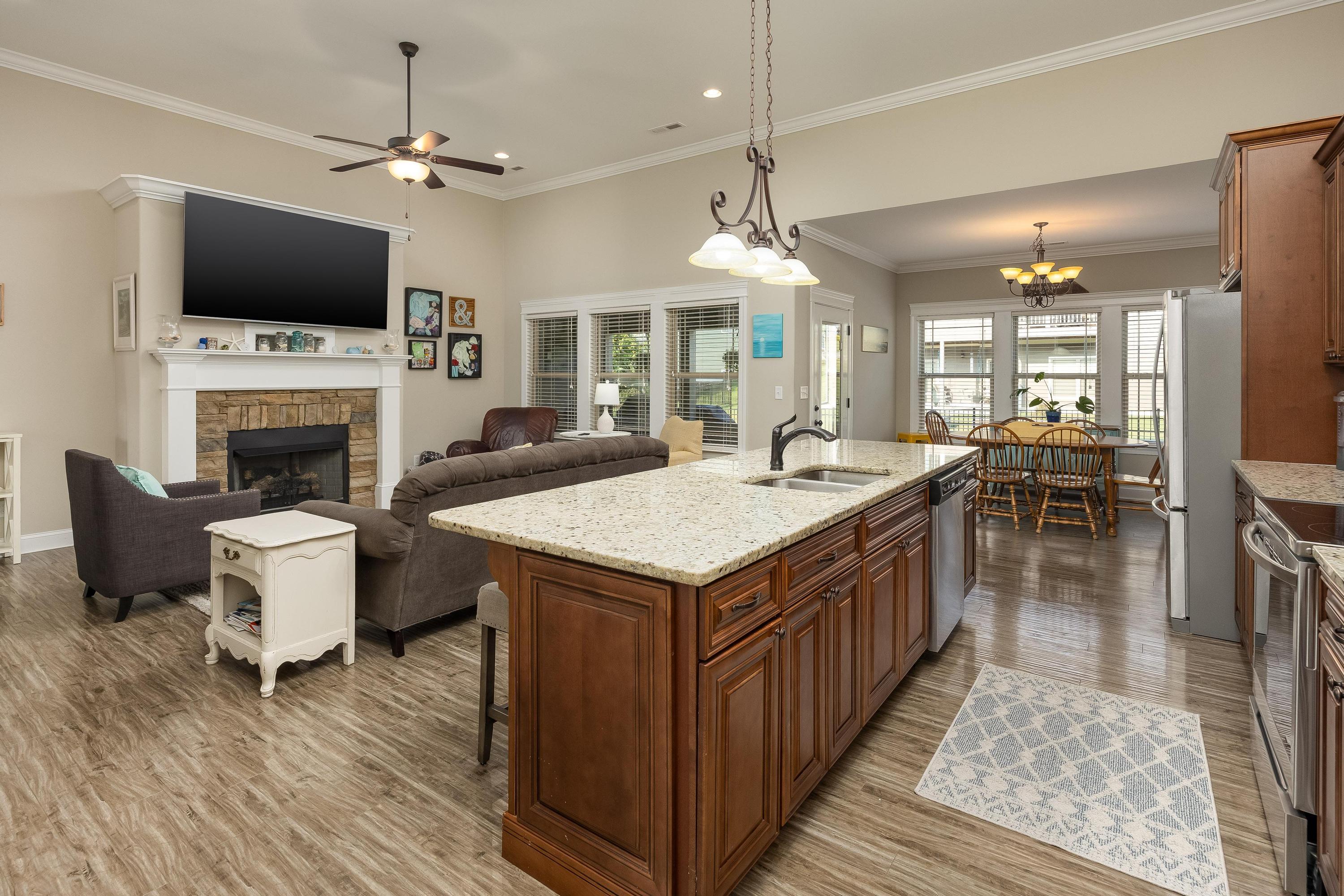 588 Live Oak Road Ringgold, GA 30736 - Photo 11 of 38 Kitchen to Living Room