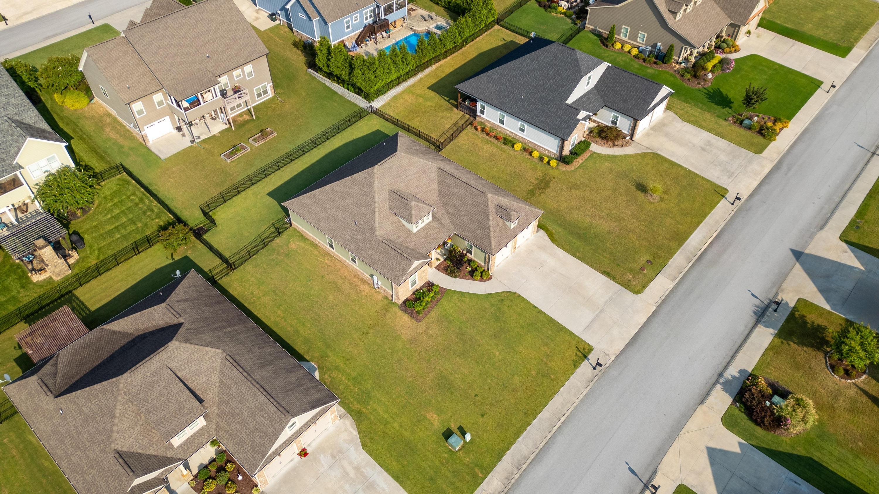 588 Live Oak Road Ringgold, GA 30736 - Photo 30 of 38 588 Live Oak Road - from the Air