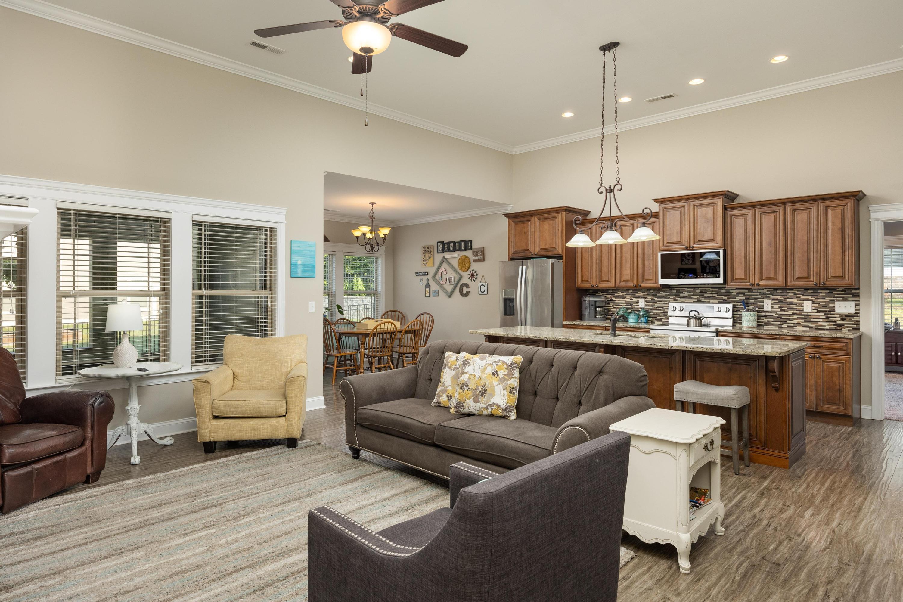 588 Live Oak Road Ringgold, GA 30736 - Photo 8 of 38 Living Room to Kitchen