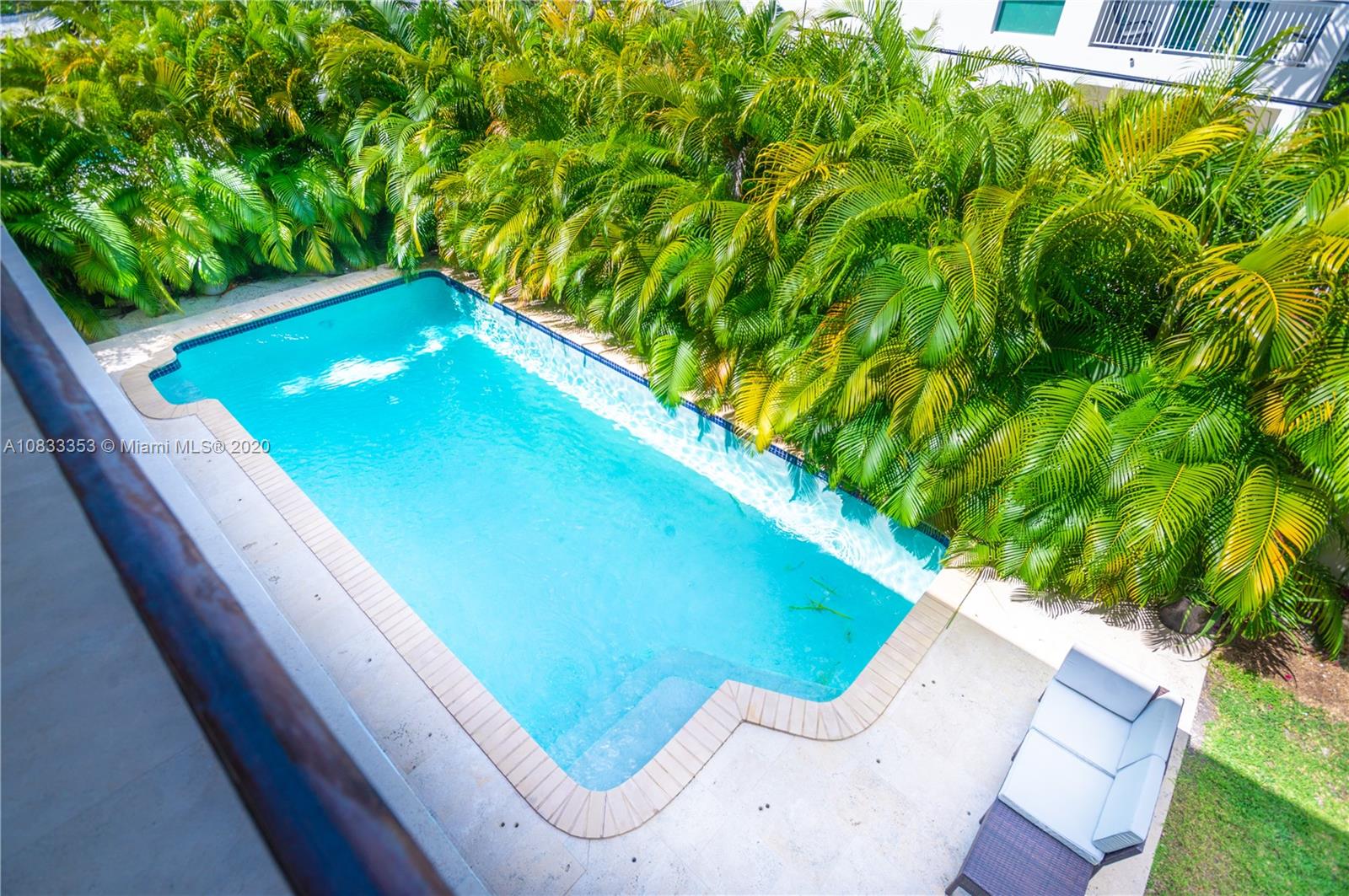 472 Warren Lane Key Biscayne, FL 33149 - Photo 26 of 39 a view of swimming pool from a balcony
