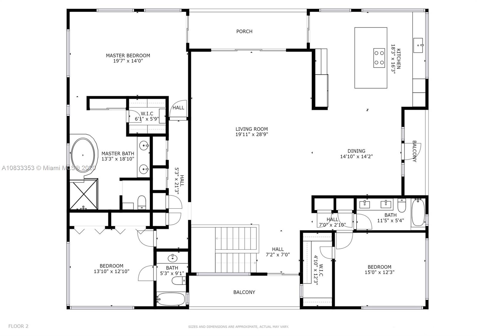 472 Warren Lane Key Biscayne, FL 33149 - Photo 38 of 39 a picture of a wall with a white wall and a white wall