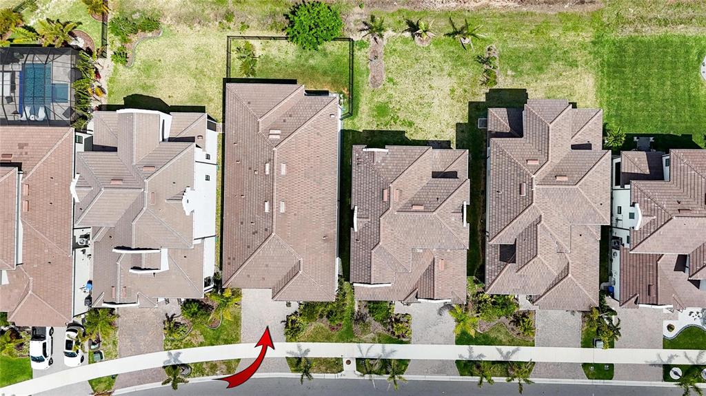 1071 Seagrape Drive Ruskin, FL 33570 - Photo 71 of 100 an aerial view of residential houses with outdoor space and swimming pool