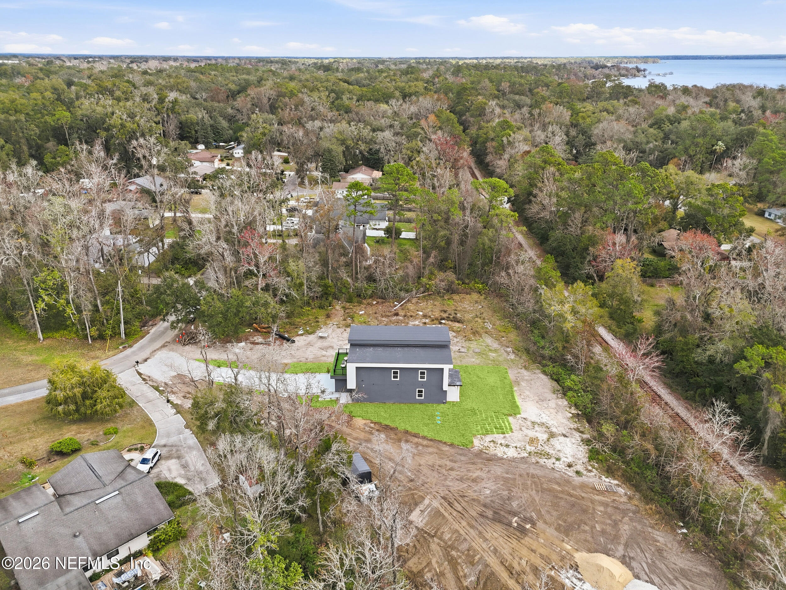 4199 Pine Road Orange Park, FL 32065 - Photo 42 of 44 a view of a yard with a mountain