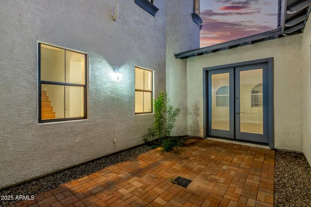 wooden floor in an empty room