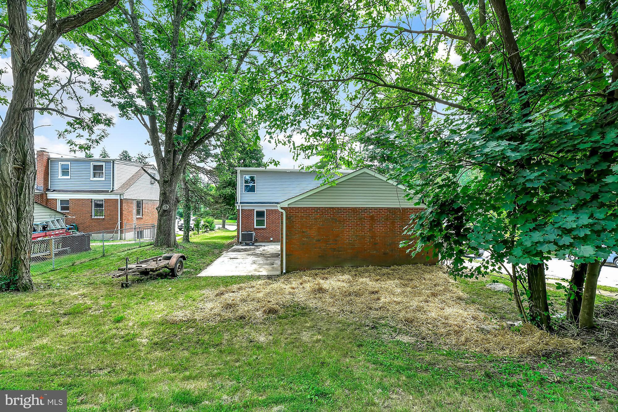 916 Milford Mill Road Baltimore, MD 21208 - Photo 27 of 27 Back Yard / Back of Home