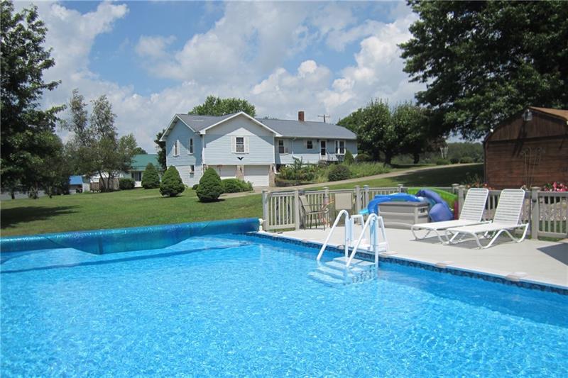 467 Old Hickory Ridge Road Washington, PA 15301 - Photo 20 of 25 The pool is 18 x 40. Pool equipment is included with sale. Note the solar cover.