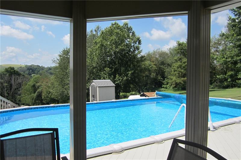 467 Old Hickory Ridge Road Washington, PA 15301 - Photo 21 of 25 This is your view from inside the gazebo. You can see for miles.