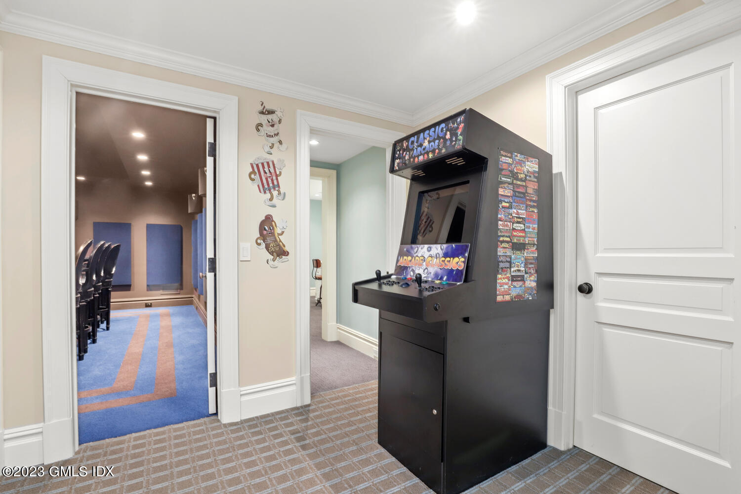 1300 Rock Rimmon Road Stamford, CT 06903 - Photo 28 of 34 a view of a hallway and dining room with wooden floor