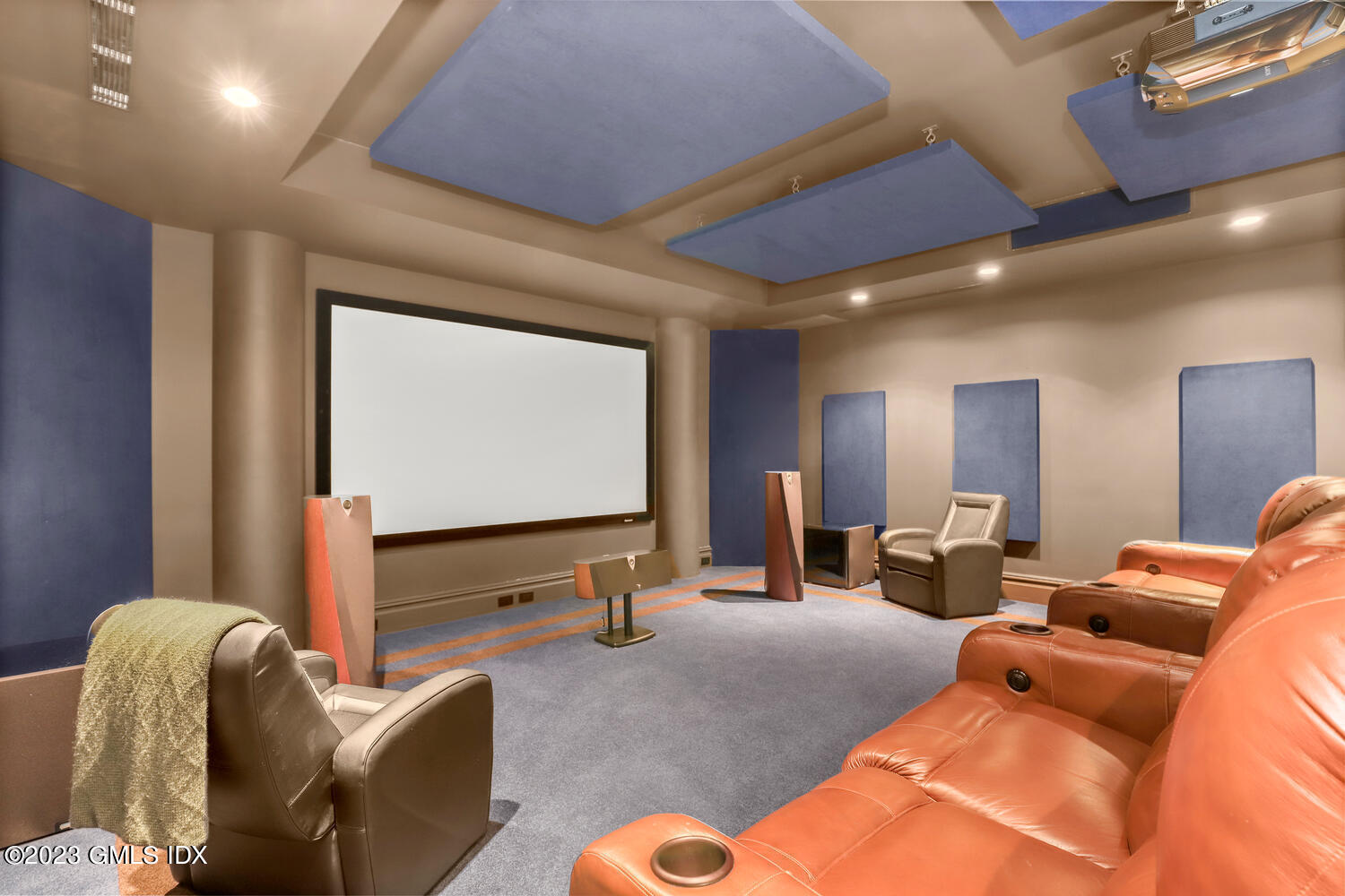 1300 Rock Rimmon Road Stamford, CT 06903 - Photo 29 of 34 a projector room with furniture