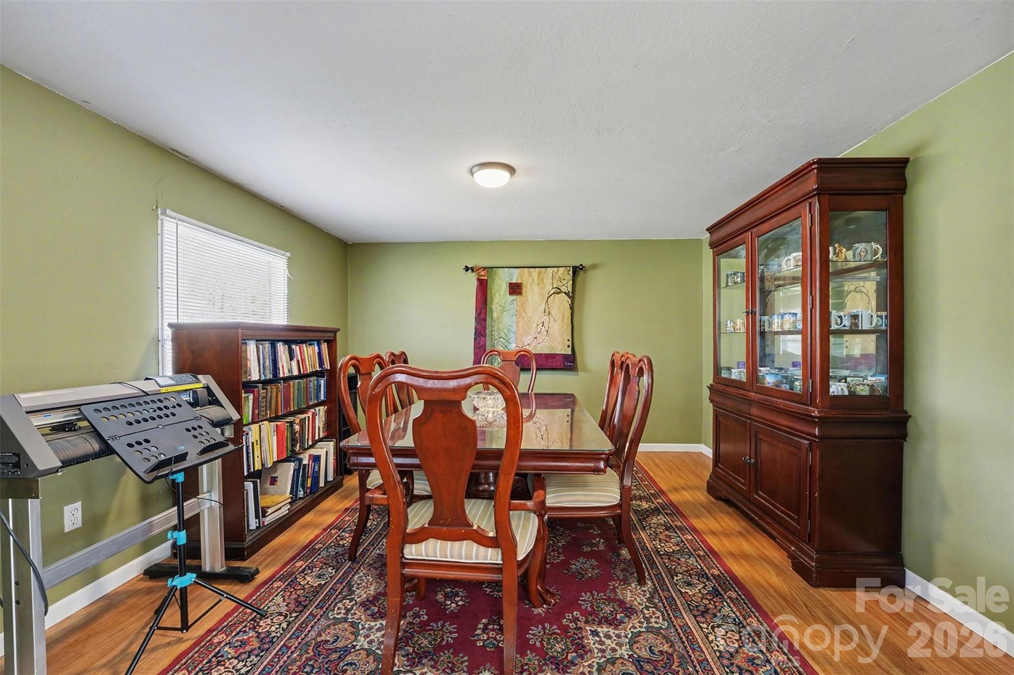 940 John Miller Road Rockwell, NC 28138 - Photo 12 of 28 a view of a dining room with furniture window and wooden floor