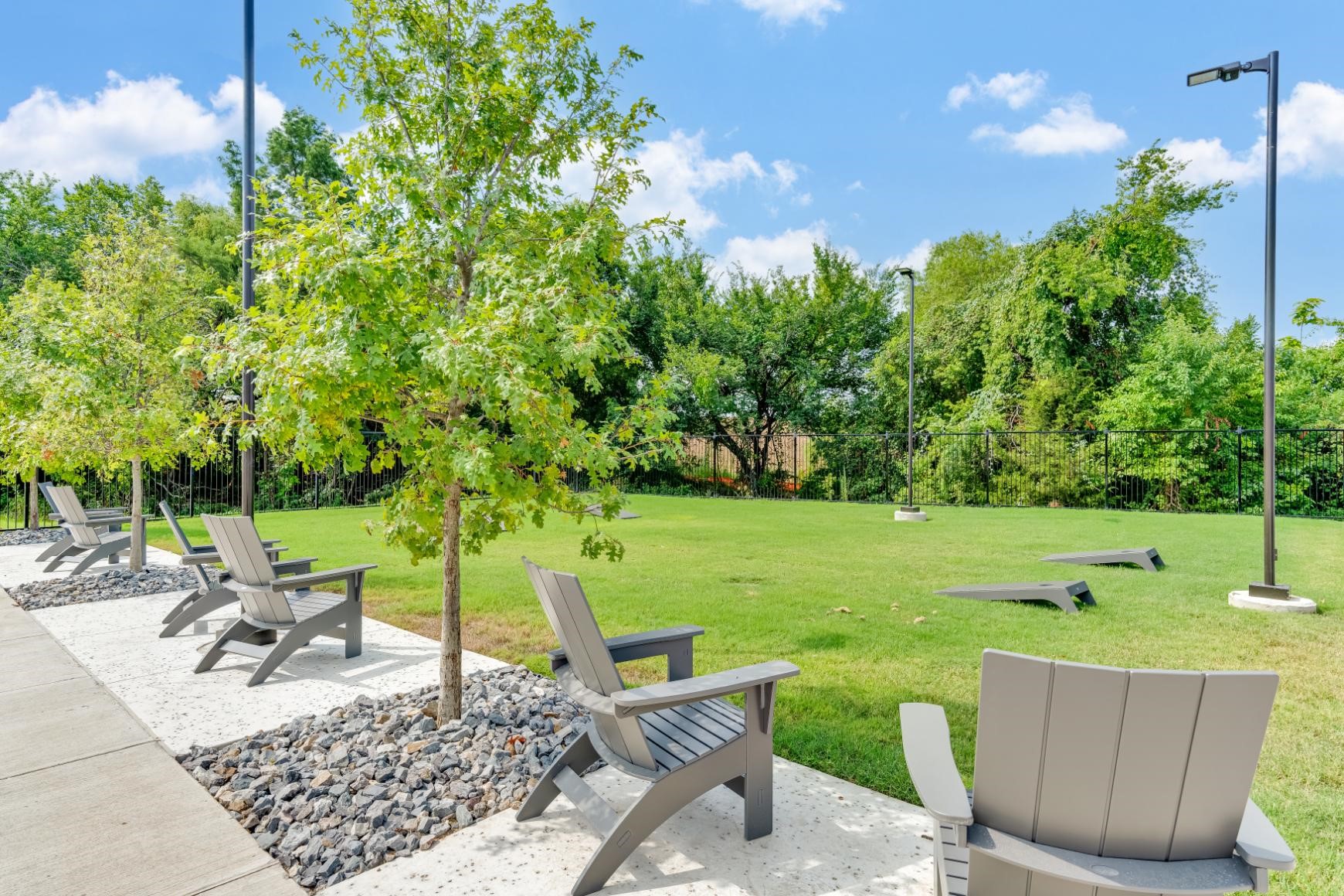 1521-222 Bernard Street Rowlett, TX 75089 - Photo 35 of 38 a view of a garden with a slide