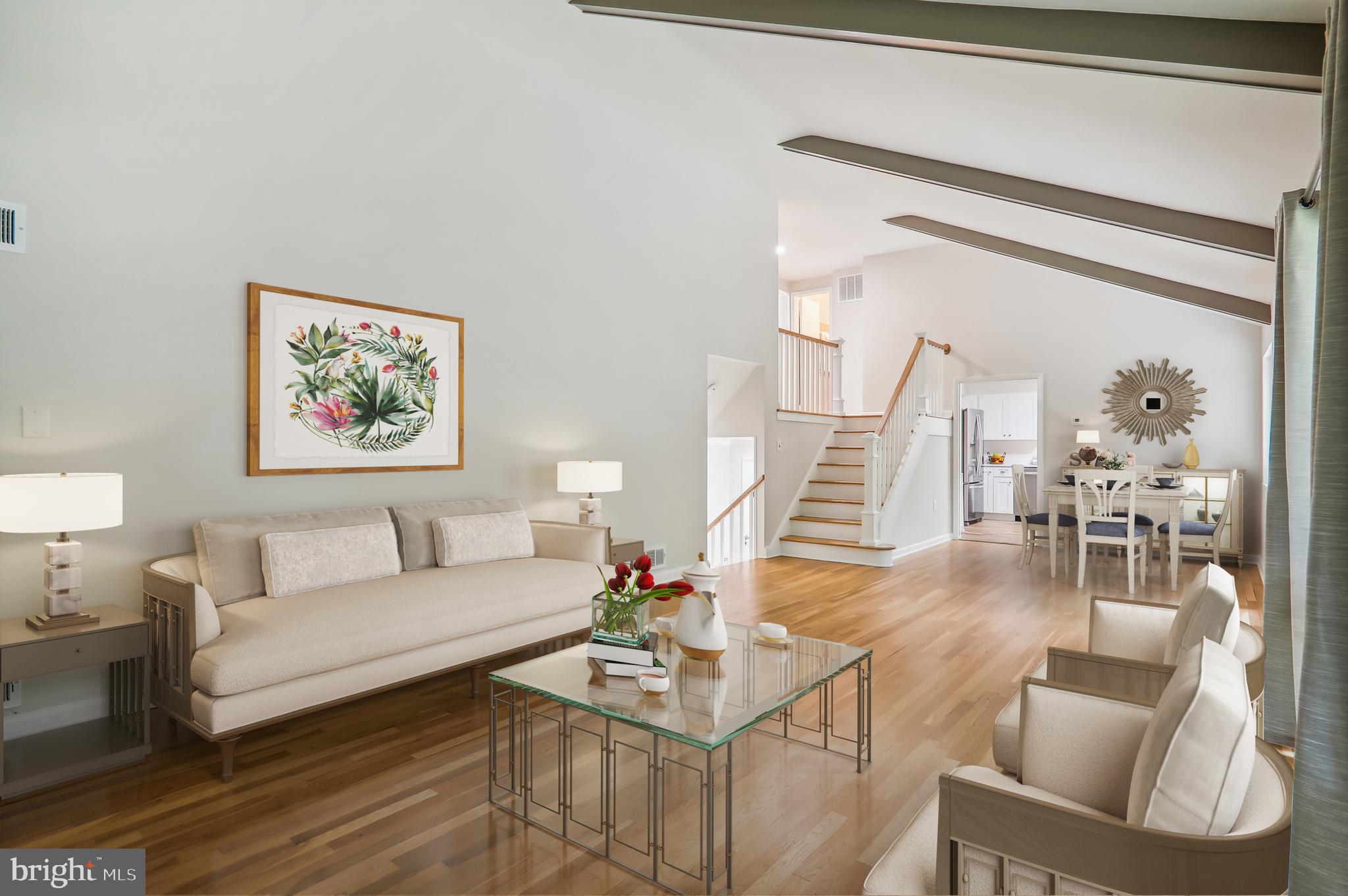 1507 Ladd Street Silver Spring, MD 20902 - Photo 11 of 62 Living/Dining Room Virtual Staged