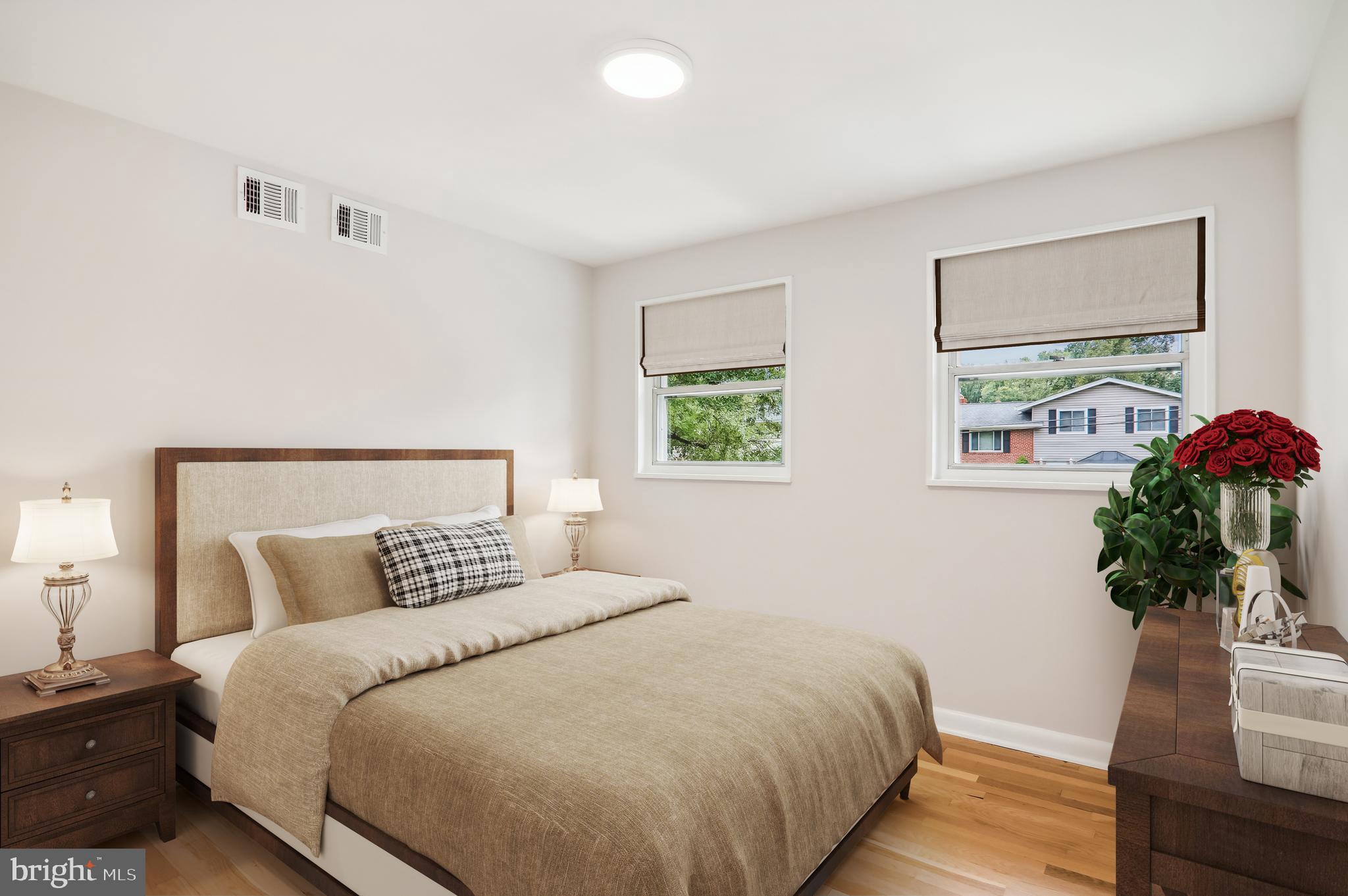 1507 Ladd Street Silver Spring, MD 20902 - Photo 23 of 62 Bedroom #2 Virtual Staged