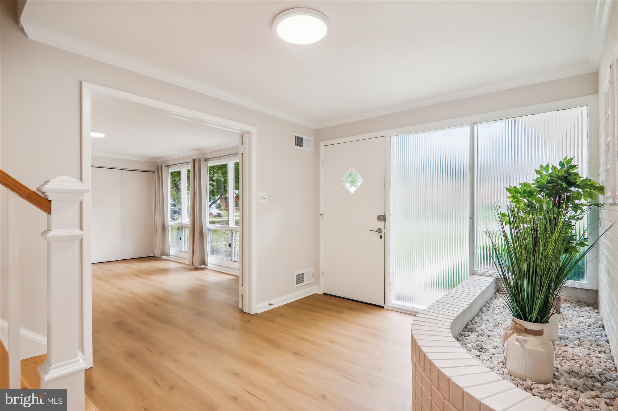 1507 Ladd Street Silver Spring, MD 20902 - Photo 31 of 62 Foyer to Versatile Bedroom #4