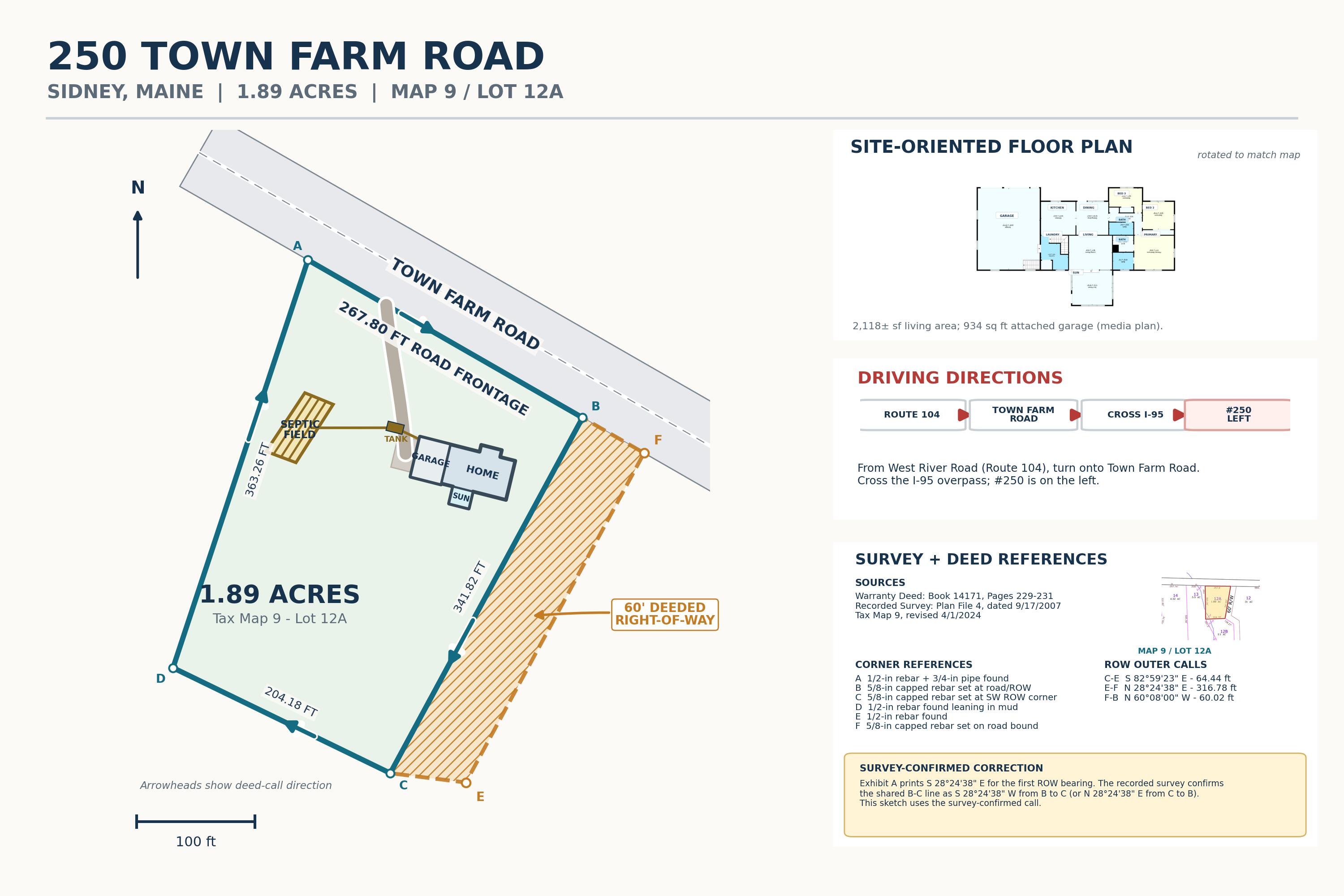 250 Town Farm Road Sidney, ME 04330 - Photo 63 of 63 250_Town_Farm_Road_property_sketch_tax_m