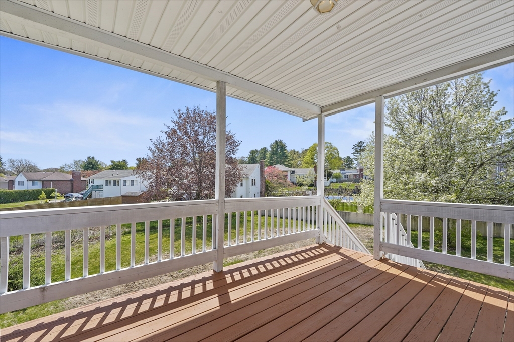 182 Needham Street Dedham, MA 02026 - Photo 24 of 33 a view of a balcony with wooden floor