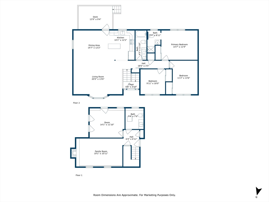 182 Needham Street Dedham, MA 02026 - Photo 31 of 33 a picture of a floor plan