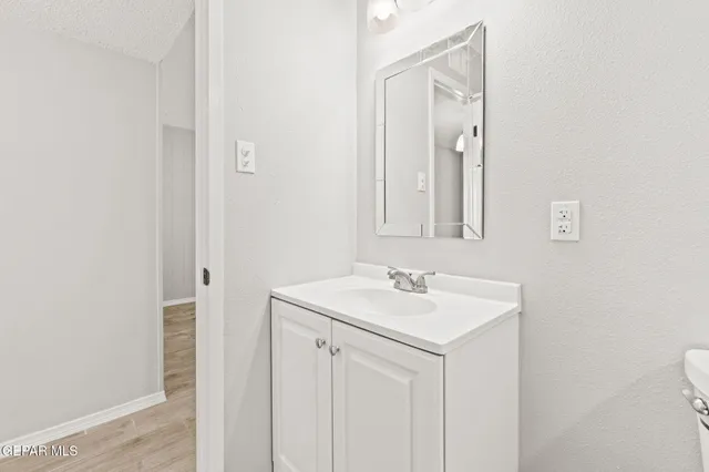 a bathroom with a bathtub and a toilet