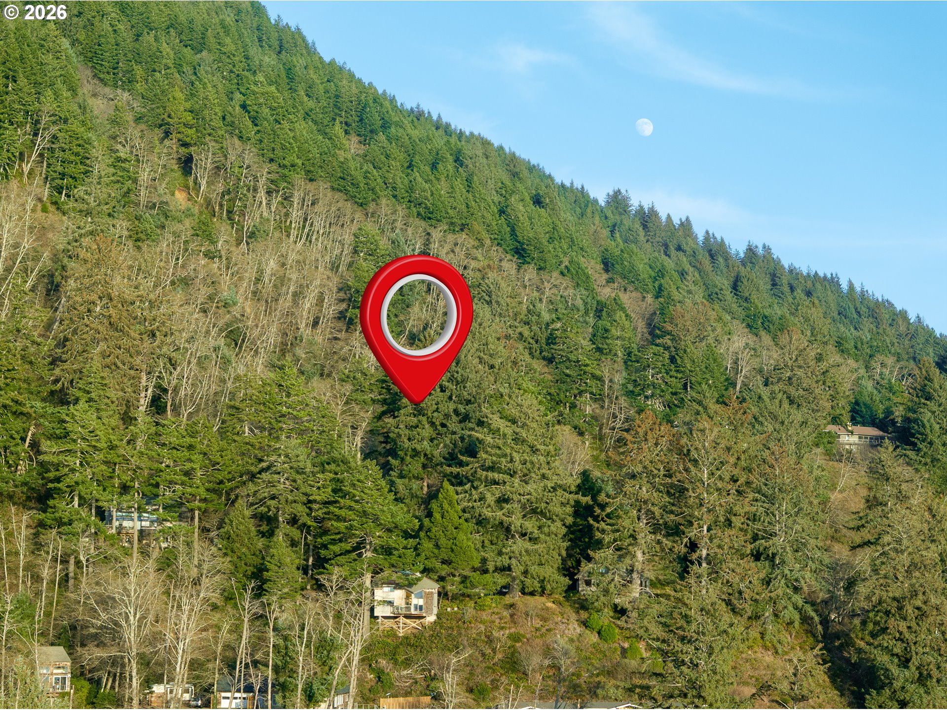 Beulah Reed Road, Unit 2701 Nehalem, OR 97131 - Photo 8 of 10 a view of a garage with red walls