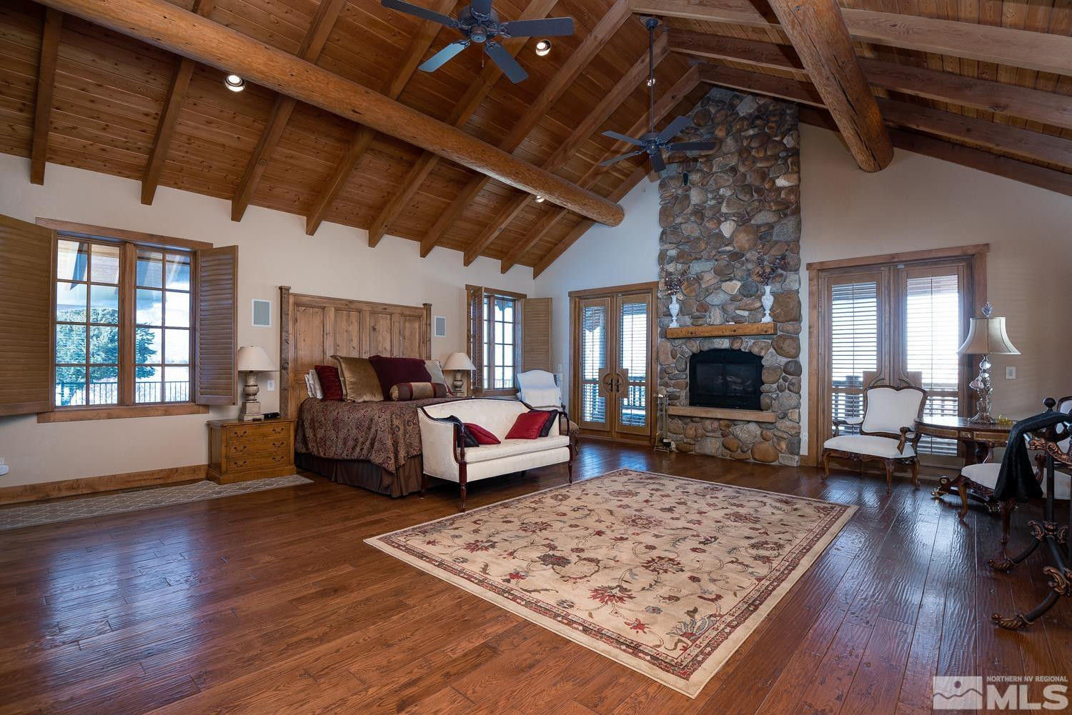 281 Fredricksburg Road Gardnerville, NV 89460 - Photo 15 of 38 a living room with furniture and a fireplace