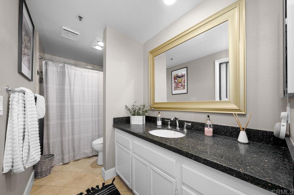 3666 Third Avenue, Unit 202 San Diego, CA 92103 - Photo 19 of 31 a bathroom with a sink and a mirror