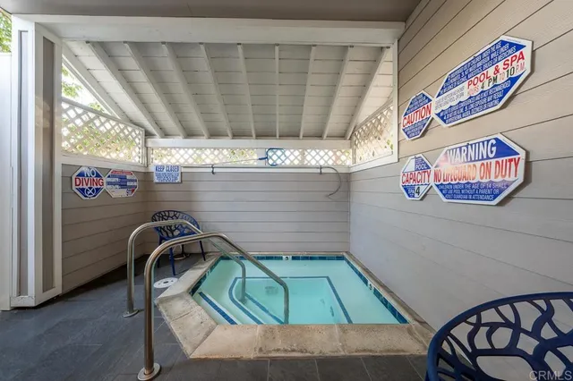 a car parked in a garage